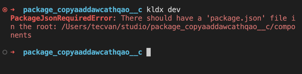 kldx dev