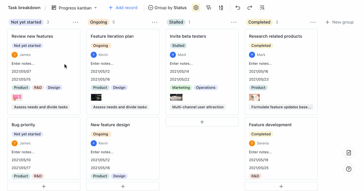 Docs Use an attachment field in Bitable